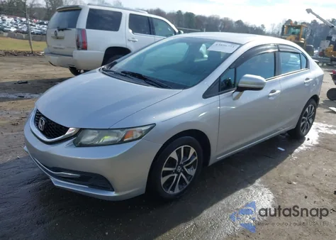 2014 Honda Civic Ex z USA, uszkodzony, nr VIN 19XFB2F87EE243042